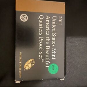 2011 United States Mint Quarters Proof Set